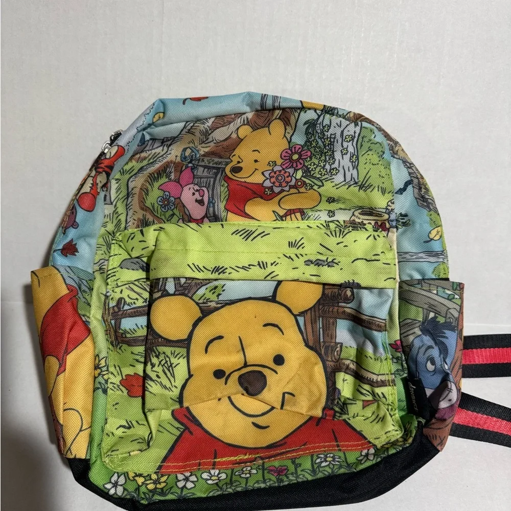 Disney Winnie The Pooh 11 inch‎ Backpack w/ adj Straps #A107